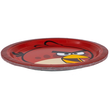 Тарелка Angry Birds 23см 8шт/А