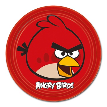 Тарелка Angry Birds 23см 8шт/А